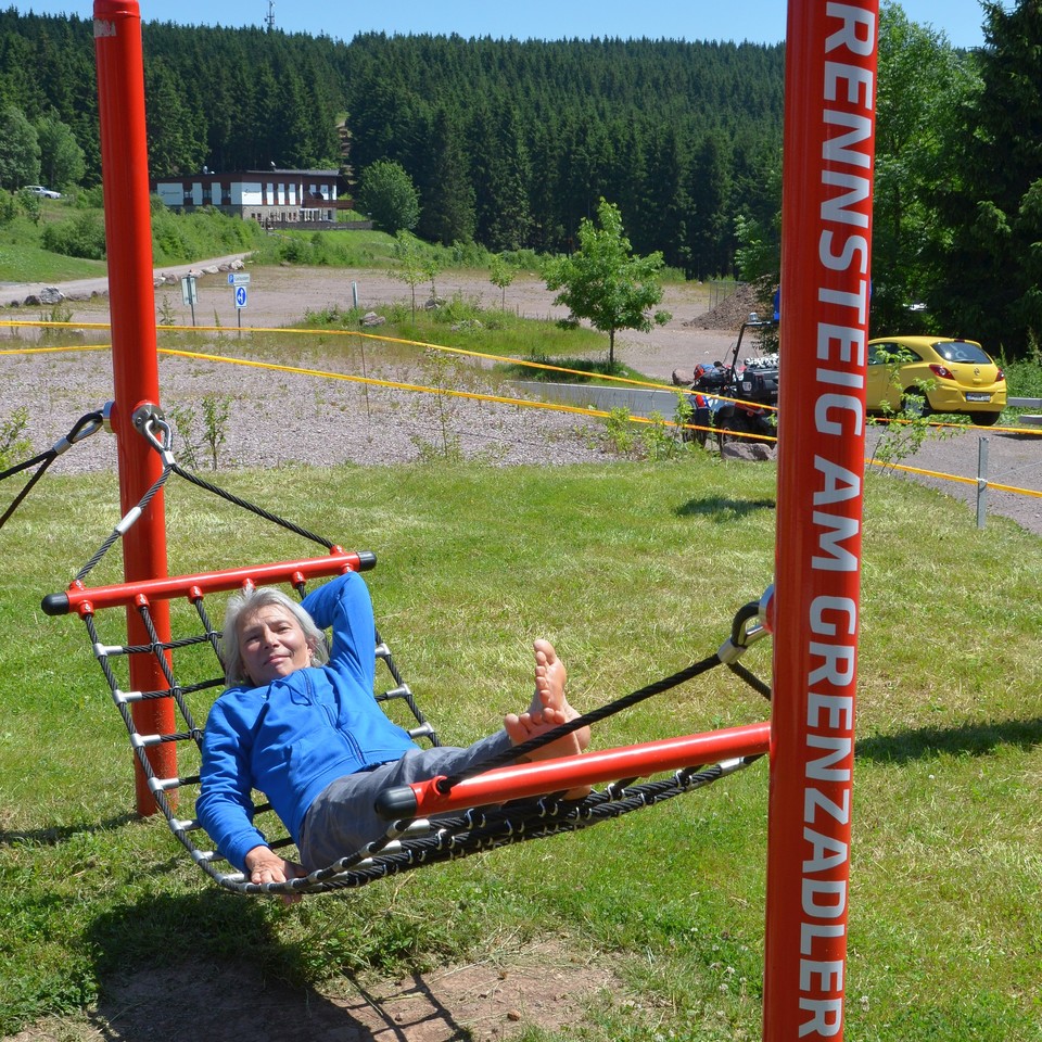 Rennsteig-Staffellauf 2017 - Unsere Supporterin Rosi