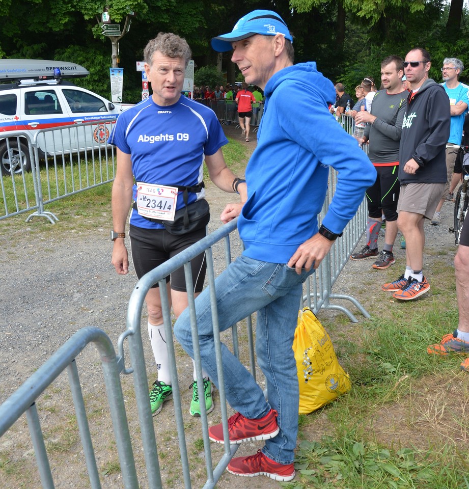 Rennsteig-Staffelakuf 2017 - Etappe 4: Neuhaus/Sportplatz Igelshieb – Masserberg